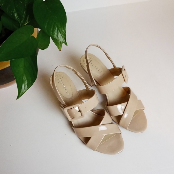 Nickels // Nude Strappy Heels - Picture 4 of 4